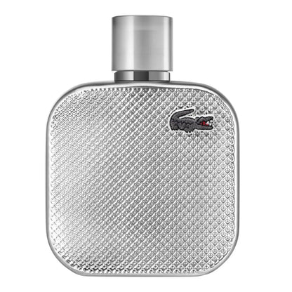 Lacoste L12 Silver Gray EDP presentación frontal perfume hombre