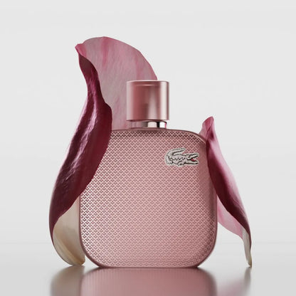 Caja del perfume Lacoste Silver Rose L.12.12 Eau De Parfum Mujer 100 ml