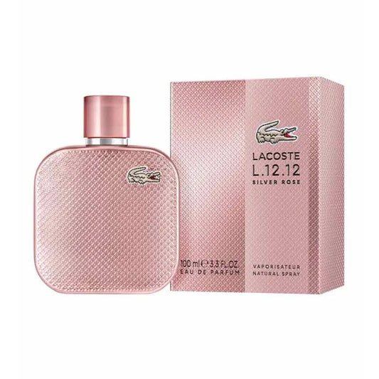 Perfume Lacoste Silver Rose L.12.12 Eau De Parfum Mujer 100 ml vista frontal