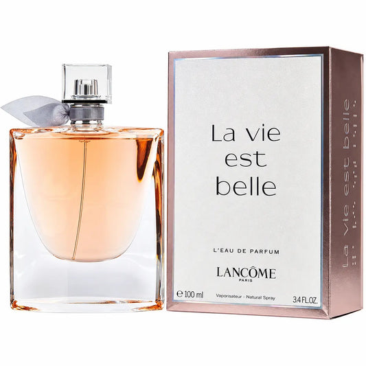 Perfume Lancôme La Vie Est Belle EDP 100 ml para mujer con aroma floral dulce y elegante