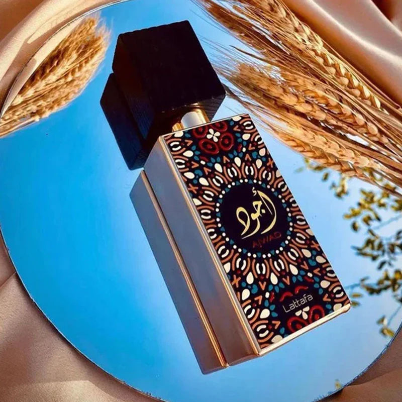 Caja del perfume Lattafa Ajwad Eau De Parfum Unisex 60ml