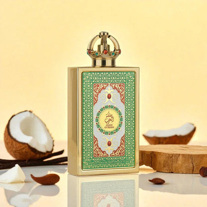 Presentación completa del perfume Lattafa Queen Of Arabia 100ml