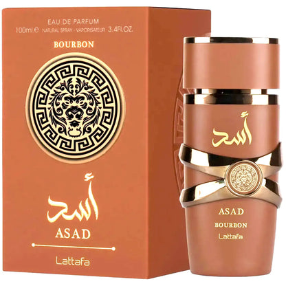 Lattafa Asad Bourbon Eau de Parfum 100ml para hombre original