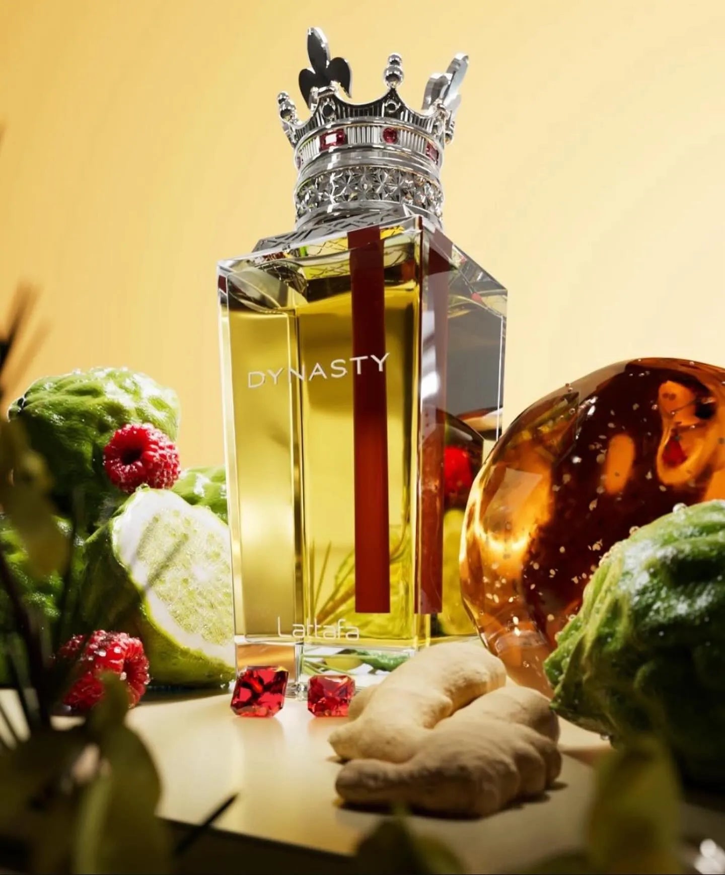 dynasty lattafa perfume eau de parfum 100ml fragancia moderna con fondo de cedro cachemira y amberwood diseñada para hombres y mujeres