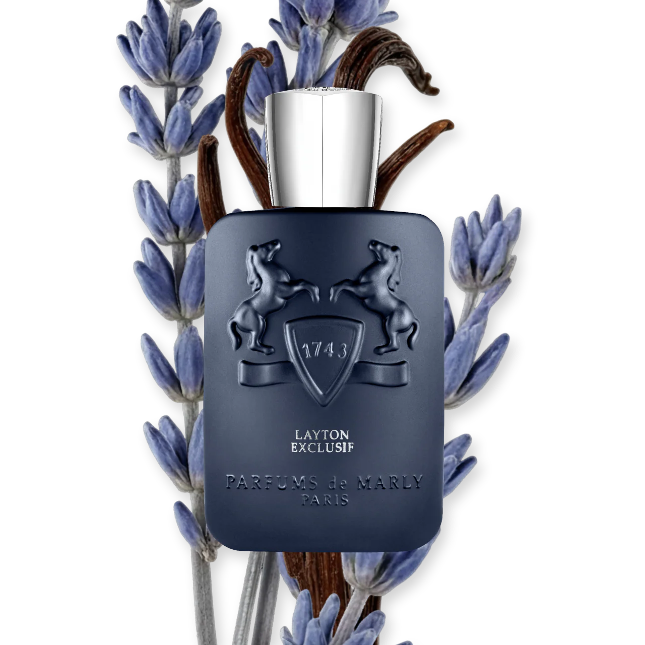 imagen de la caja de Layton Exclusif parfum Parfums de Marly con frasco de 125 ml