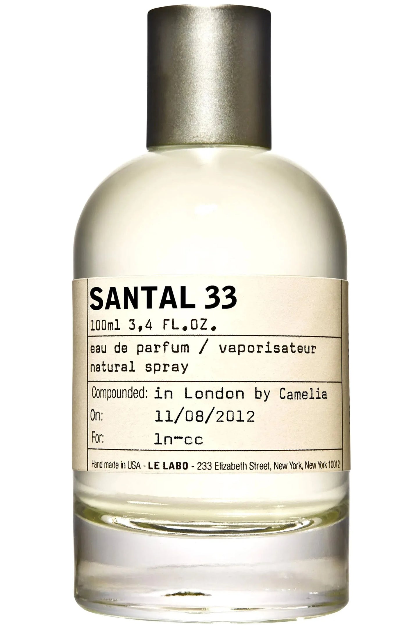 le labo santal 33 eau de parfum 100ml perfume amaderado especiado para hombres y mujeres con aroma intenso y duradero