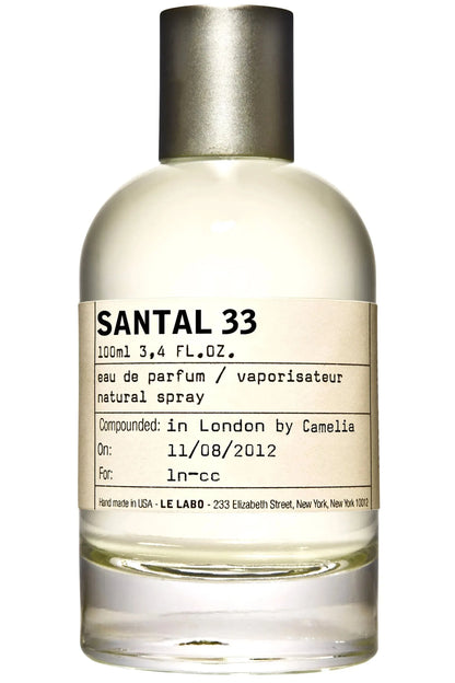le labo santal 33 eau de parfum 100ml perfume amaderado especiado para hombres y mujeres con aroma intenso y duradero
