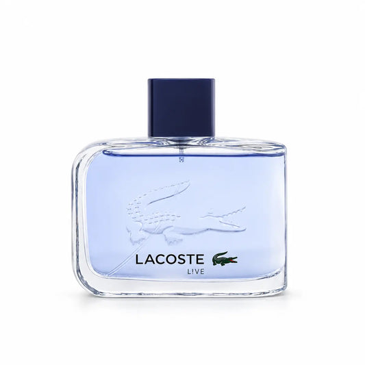 frasco de perfume live de lacoste edt 100 ml para hombre