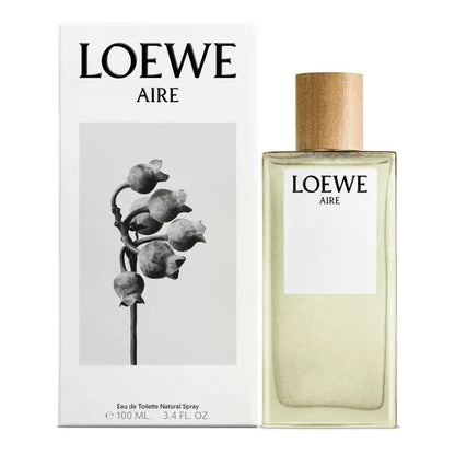 Loewe Aire de Loewe EDT 100 ml perfume femenino aroma ligero y elegante combinación de flores blancas notas cítricas y un toque polvoriento ideal para uso diario