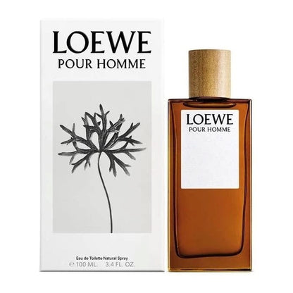 Loewe Pour Homme EDT 100 ml perfume masculino aroma clásico y elegante combinación de hierbas aromáticas cítricos vibrantes y notas amaderadas ideal para uso diario