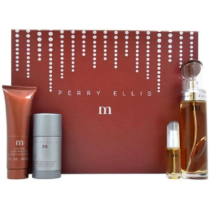 Fragancia M For Men Set de Perry Ellis para hombre Eau de Toilette 100ml con aroma juvenil que combina frescura y elegancia

