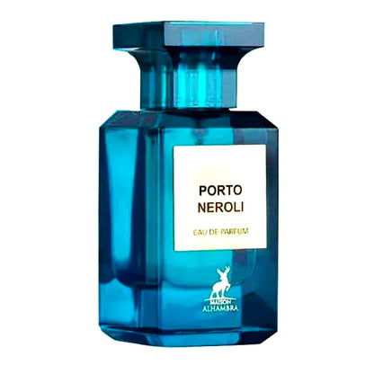 Vista frontal Maison Alhambra Porto Neroli perfume original