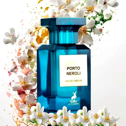 Caja Maison Alhambra Porto Neroli 80 ml presentación original