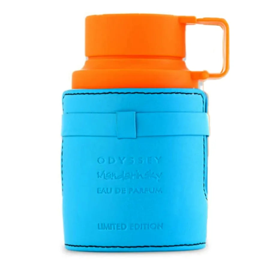 Vista frontal del perfume Odyssey Mandarin Sky Armaf 100ml hombre