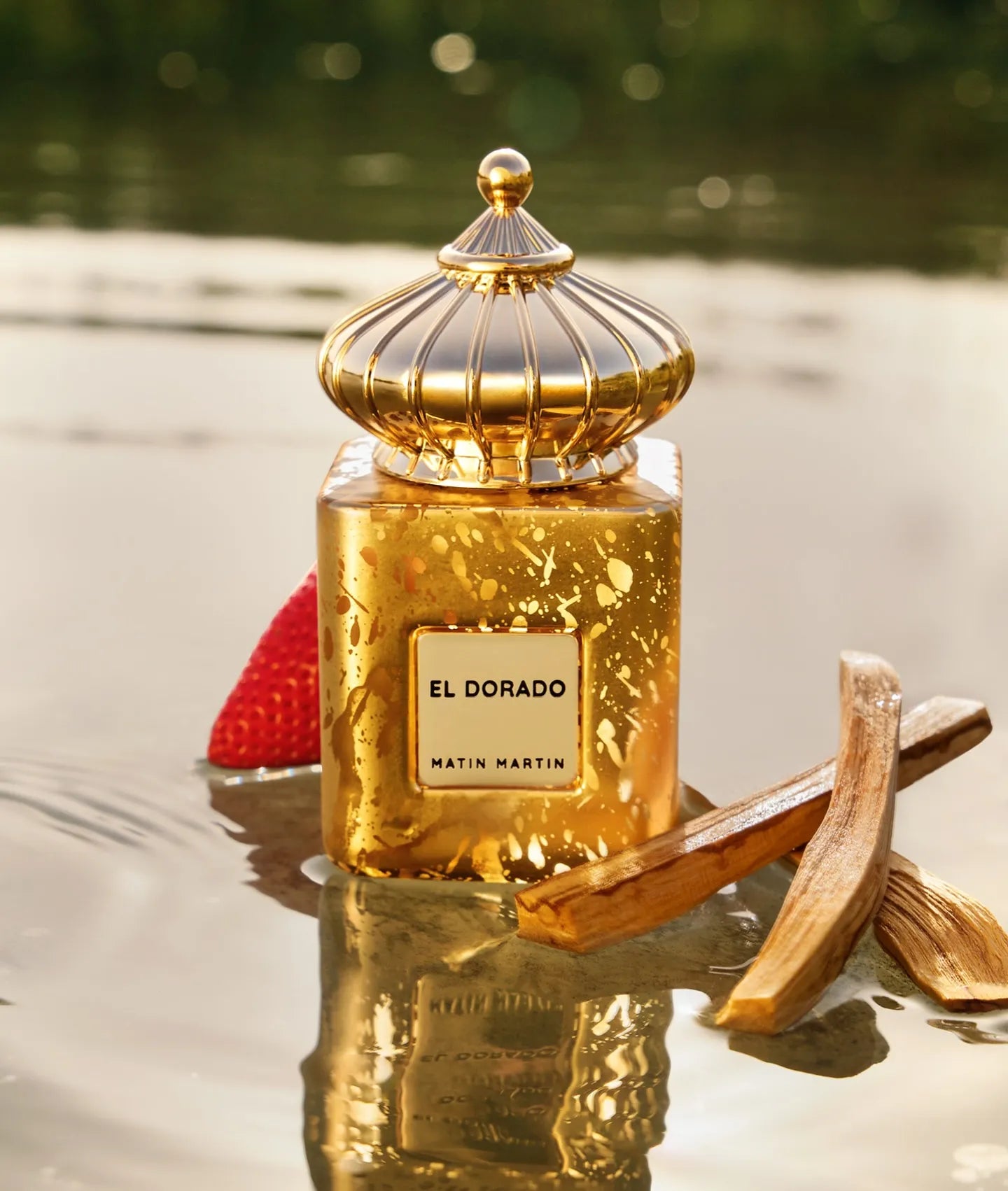 Matin martin el dorado perfume 100ml eau de parfum fragancia amaderada especiada cálida y refinada
