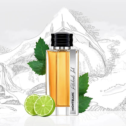 Caja original del perfume Montblanc Patchouli Ink Dark Woods EDP
