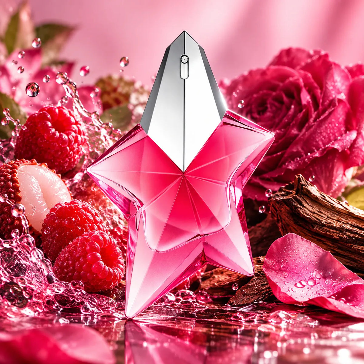 Presentación de Mugler Angel Nova Fruitee EDP 100 ml para mujer