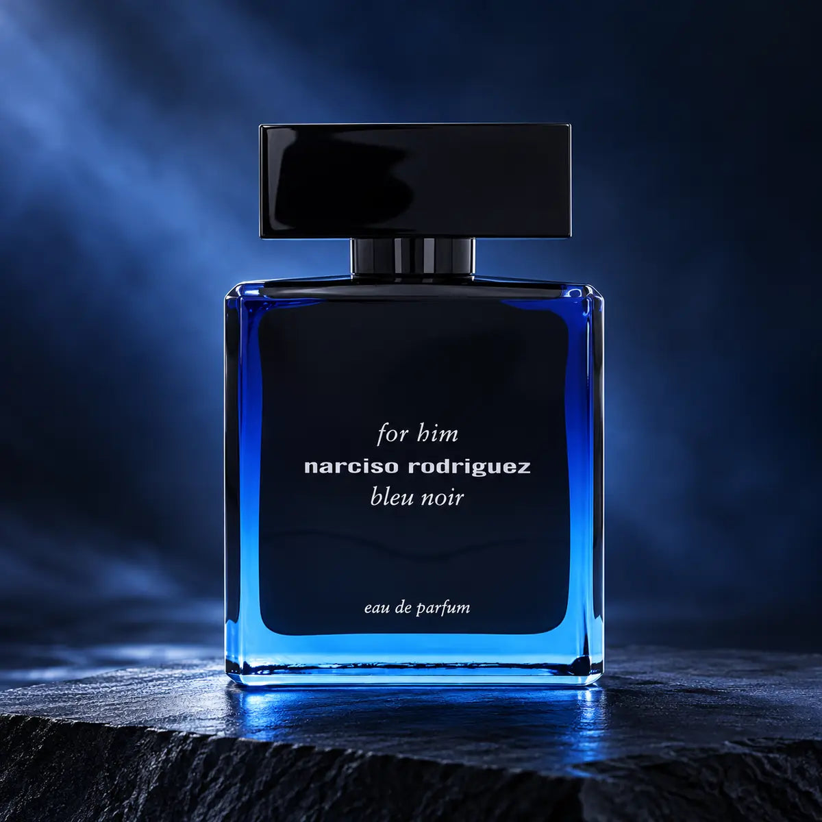 Narciso Rodriguez Bleu Noir para hombre 100 ml EDP, fragancia amaderada de estela sofisticada