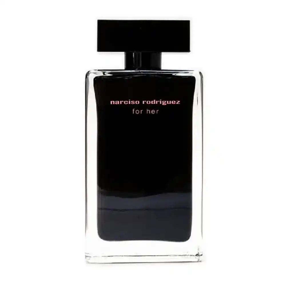 Caja y perfume Narciso Rodriguez For Her Eau de Toilette 100 ml para mujer.