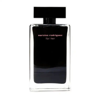 Caja y perfume Narciso Rodriguez For Her Eau de Toilette 100 ml para mujer.