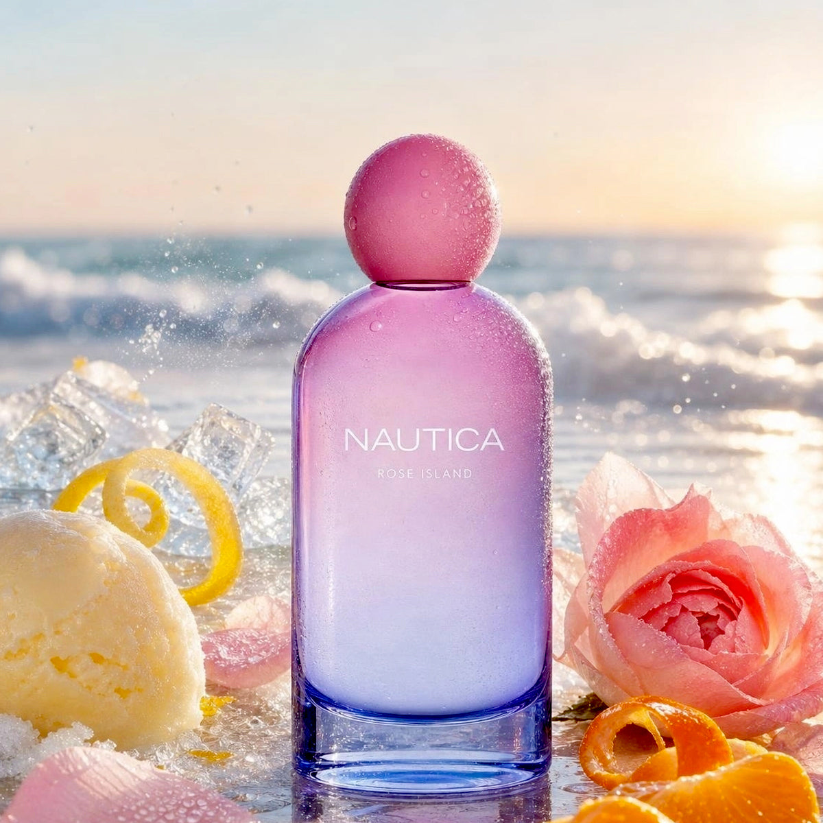 presentación de nautica rose island edp 100 ml para mujer