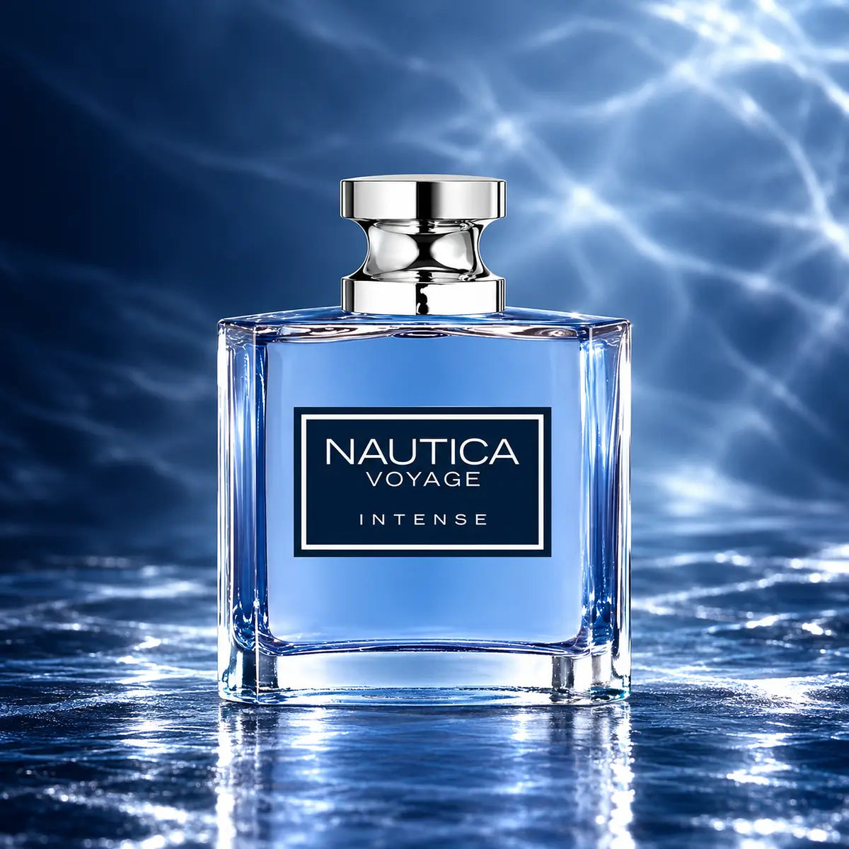 presentación de perfume nautica voyage intense edt 100 ml para hombre