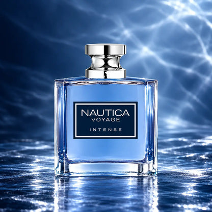 presentación de perfume nautica voyage intense edt 100 ml para hombre