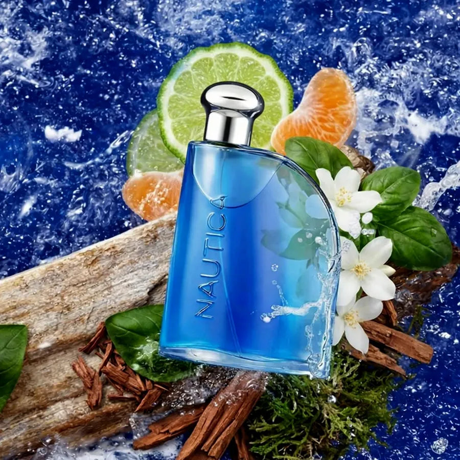 Vista frontal Nautica Blue perfume original