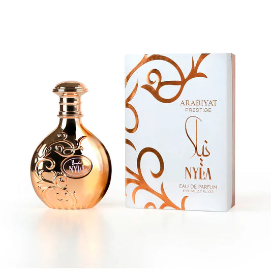 Perfume nyla arabiyat prestige mujer 80ml eau de parfum fragancia floral oriental cálida y femenina