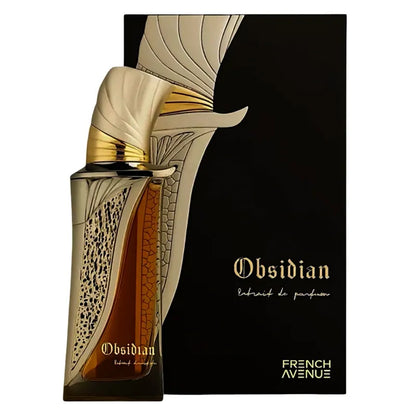 Perfume original Obsidian French Avenue fragancia premium oriental amaderada auténtica