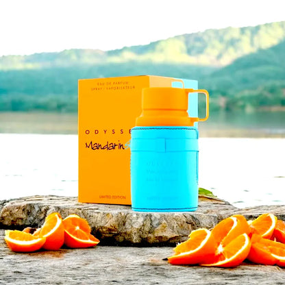 Frasco Odyssey Mandarin Sky Armaf diseño moderno masculino
