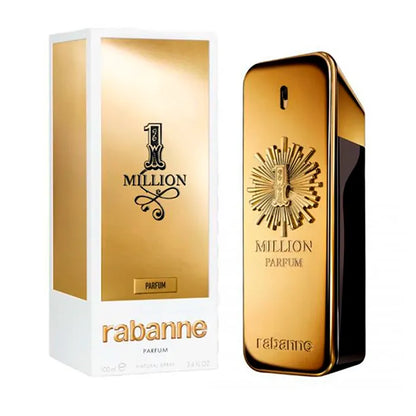 Frasco Paco Rabanne 1 Million Parfum 100 ml diseño lingote dorado