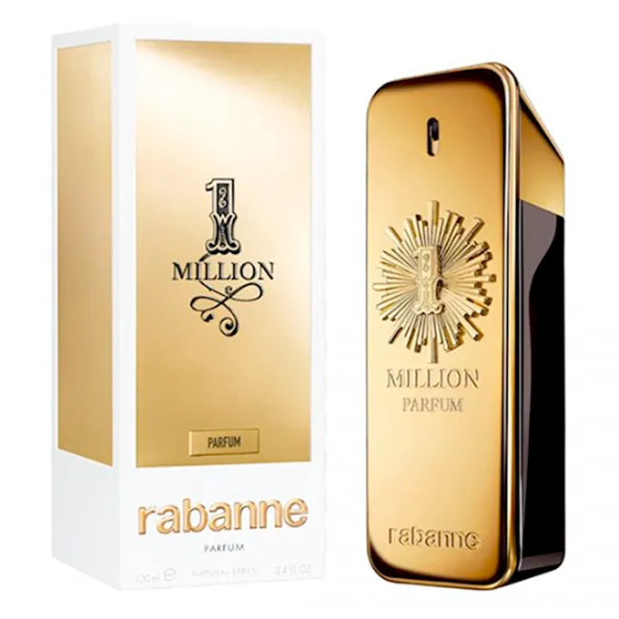 Perfume Paco Rabanne 1 Million Parfum 100 ml vista frontal del frasco