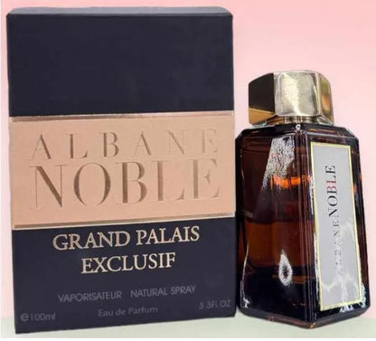 Perfume Albane Noble Grand Palais Exclusif para hombre fragancia amaderada especiada con notas de cardamomo pachulí y vainilla bourbon presentación de 100 ml Eau de Parfum