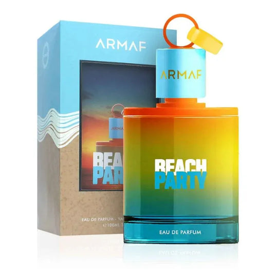 Perfume Armaf Beach Party Eau de Parfum unisex 100ml con fresca fragancia acuática tropical ideal para verano
