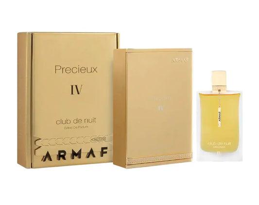 Armaf Club De Nuit Precieux IV Extrait 55ml Botella dorada con detalles dorados
