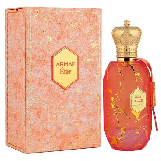 Perfume Armaf Eter Desert Rose para mujer 100ml Eau de Parfum fragancia floral oriental con esencia de rosas del desierto
