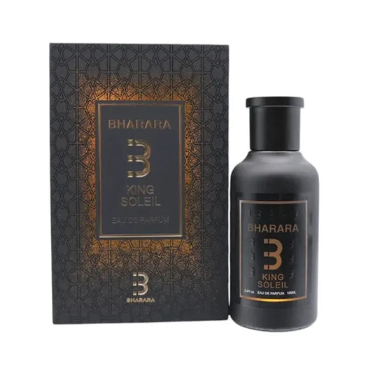 Perfume Bharara King Soleil para hombre Eau de Parfum 100ml con vibrante fragancia cítrica amaderada
