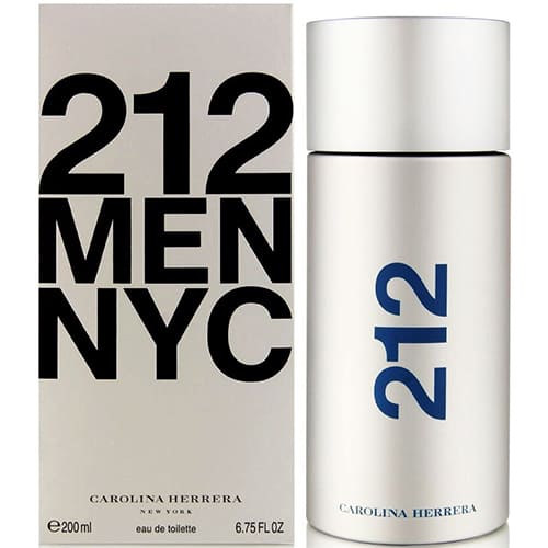 Perfume 212 Men Nyc Carolina Herrera Hombre 200 ml