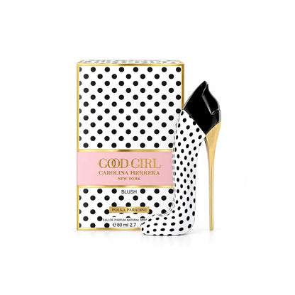 perfume carolina herrera good girl blush polka paradise edp 80 ml con caja y frasco