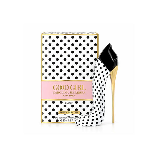perfume carolina herrera good girl blush polka paradise edp 80 ml con caja y frasco
