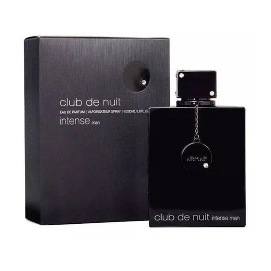 Perfume Club de Nuit Intense Man Armaf para hombre fragancia amaderada especiada con notas de limón bergamota y pachulí presentación de 200 ml Eau de Parfum