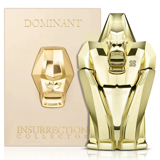 perfume dominant insurrection collector para hombre en presentación premium