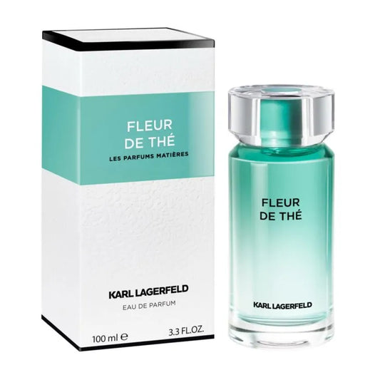 Perfume Fleur De The Karl Lagerfeld para mujer eau de parfum 100ml fragancia floral aromática con notas de té bergamota y flores blancas