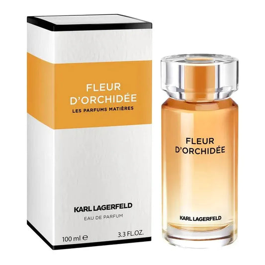 Perfume Fleur DOrchidee de Karl Lagerfeld para mujer eau de parfum 100ml fragancia floral elegante con notas de orquídea peonía y vainilla