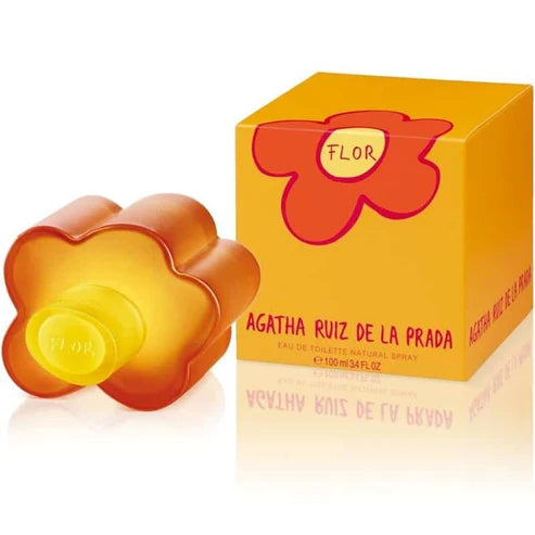 fragancia femenina flor agatha ruiz de la prada eau de toilette 100ml ideal para uso diario con notas alegres y naturales
