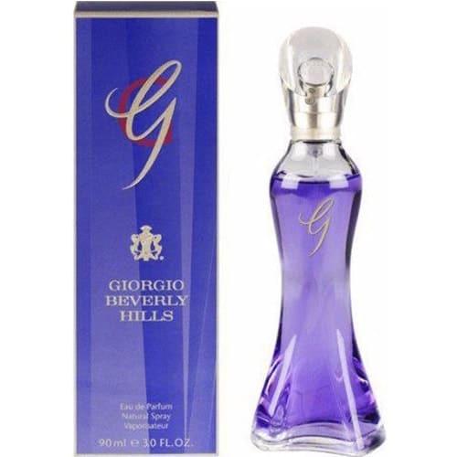 perfume g giorgio beverly hills para mujer en frasco de diseño sofisticado