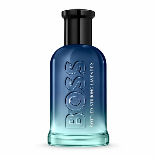perfume hugo boss bottled striking lavender edp 100 ml para hombre con aroma fresco y aromático