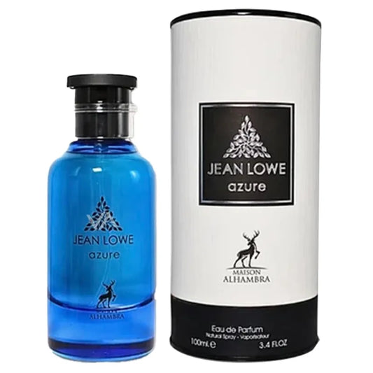 perfume jean loewe azure maison alhambra en presentación premium