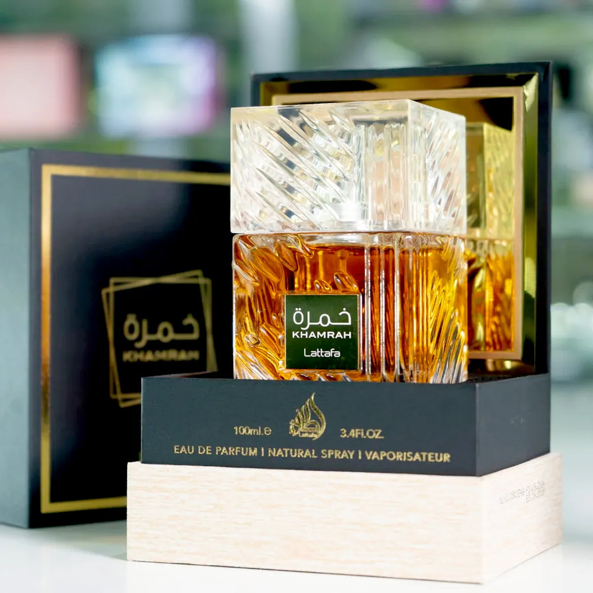 Khamrah de Lattafa de 100 ml para hombres y mujeres